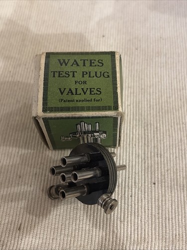 Valve tester plug wates - tester, radio