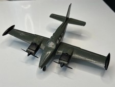 Dinky US Army Beechcraft T42A Cochise Aircraft 712 Green 24506 Vintage 1972-77