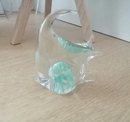 Angel fish small glass - fish,