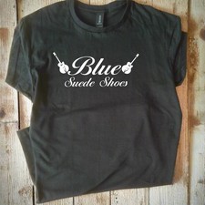 'Blue Suede Shoes' Rockabilly T-Shirt - 50s Rock & Roll, Carl Perkins, S-XXL