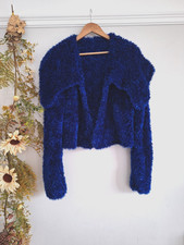 STUNNING HAND KNITTED BLUE