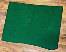 GREEN BAIZE FABRIC OFFCUT