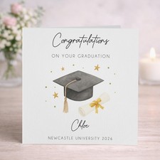 Personalised Graduation Card