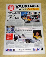 Vauxhall Sport News March