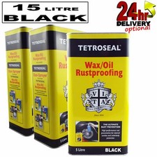 Tetroseal WaxOil Black 15L Car
