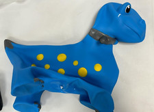 Inflatable Baby Seat Dragon Blue with Yellow Dots Pool Bath Toy Splash