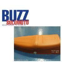 Vespa T5 MK1 Seat in Tan with Logo 000419