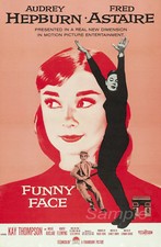 VINTAGE FUNNY FACE AUDREY