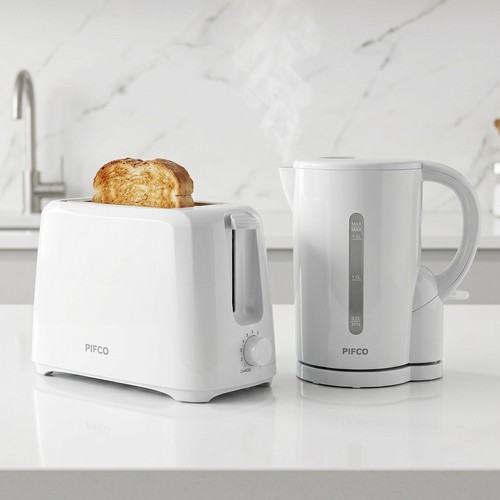 Pifco grey kettle toaster - pifco, &
