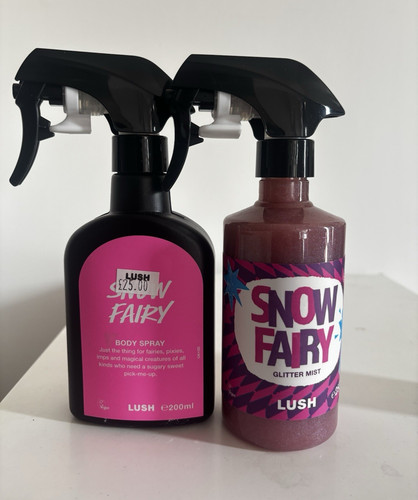 Lush snow fairy body spray - lush,