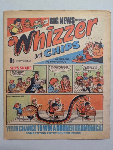 Whizzer and chips comic 15th - whizzer,