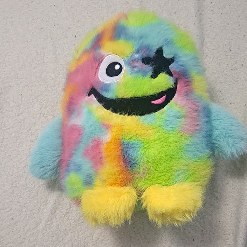 Rainbow multicolour plush - rainbow,
