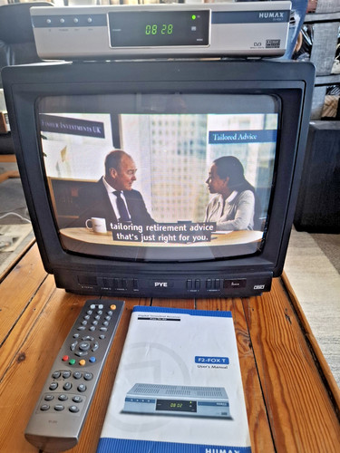 Vintage pye crt tv - vintage, 14"