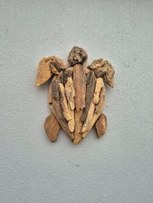 Handmade Driftwood Turtle Wall