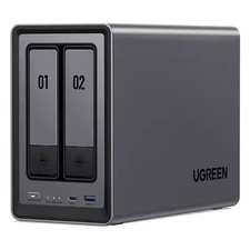 Ugreen NETWORK ATTACHED DXP2800 DISKLESS UK NAS Desktop Intel N N100 8 GB DDR...