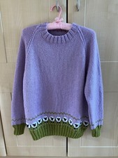 Sheep Motif Hand Knitted