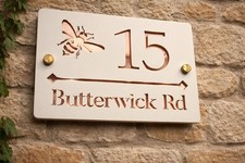 Personalised House Sign Mirror