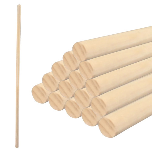 Wooden broom sweeping brush - wooden,