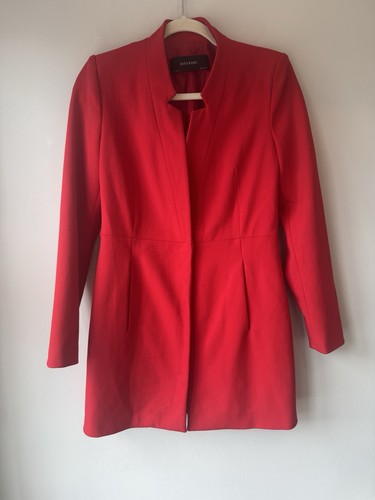 Zara red structured - red, longline