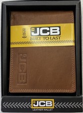 Mens JCB Genuine Brown Leather
