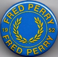 FRED PERRY Pin Button Badge