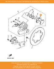 YAMAHA Brake Pad Kit 2