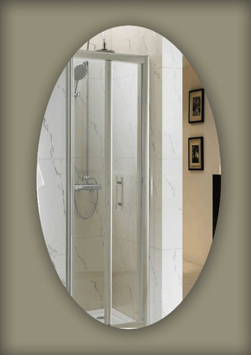 Modern oval mirror acrylic - oval,