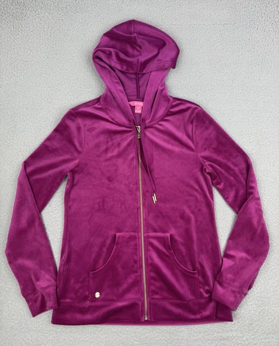 Lilly pulitzer velour jacket - velour,