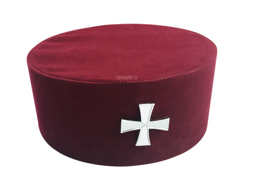 Masonic knights templar cap - masonic,