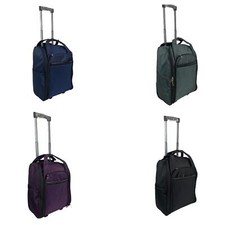 Wheeled Tote Shopping Cabin Trolley Weekend Travel Bag Hand Luggage Bag Case