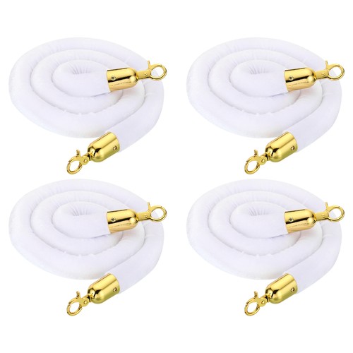 Feet white velvet stanchion - feet,