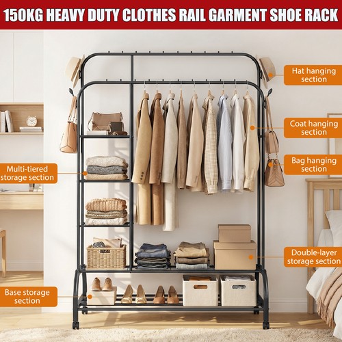 Heavy duty clothes rail - duty,