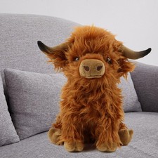 Highland Cow Soft Animal Vivid