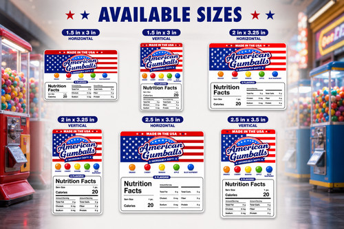 American gumballs individual - american,
