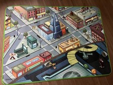 2016 Nickelodeon Mutant Turtles TMNT Kids large play/floor Mat 42 x 59 Rare