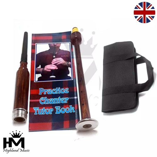 Natural brown bagpipe - natural, practice