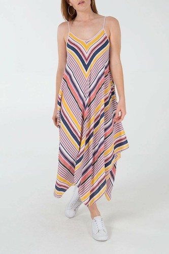 Ladies pink hanky - hanky, hem