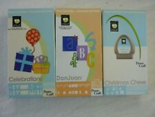 CRICUT Bundle Selection of Cartridges Christmas Cheer / Celebrations / DonJuan