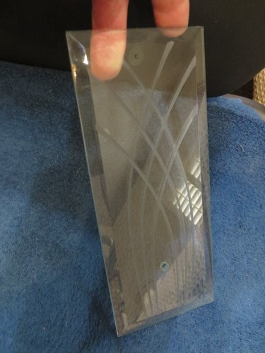 Beveled with design - design, glass