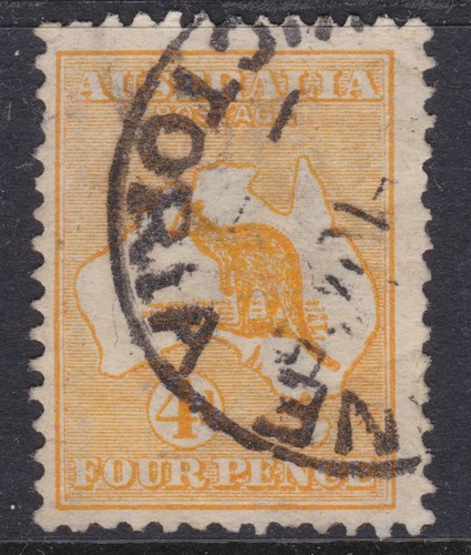 1913 orange roo kangaroo - /,