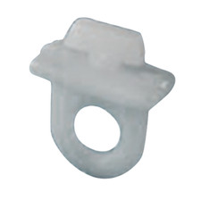 4 x CURTAIN HOOK STOP END CLIP