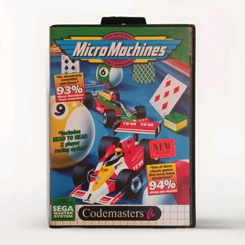 Micro machines sega master - machines,