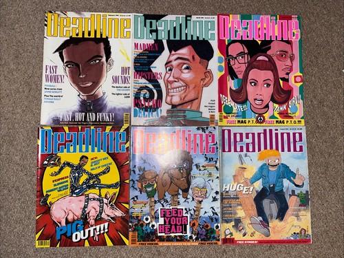 Deadline magazine 1991 - deadline, magazine,