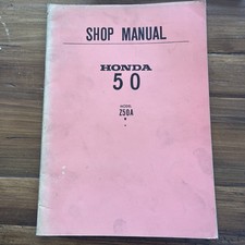 GENUINE Honda Z50A Shop