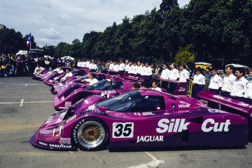 The silk cut jaguar - the,