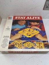 MB Games Vintage Stay Alive Board Game 1975 Amazing Condition