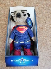 Sergei as Superman Meerkat toy