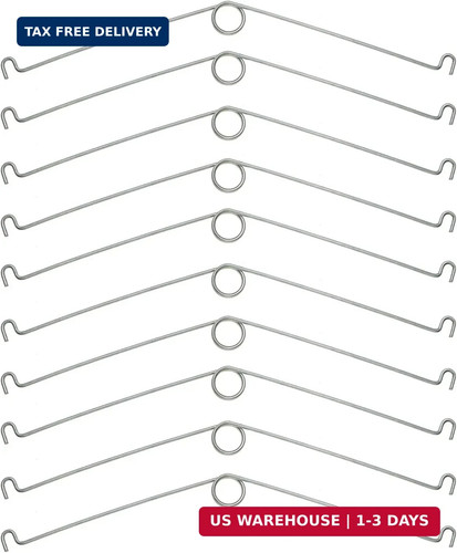 10pcs metal recessed - 10pcs,