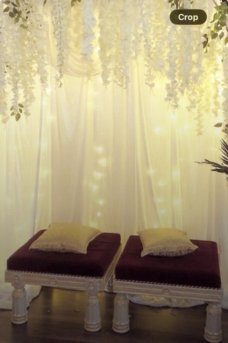 Asian wedding stool - asian, bench