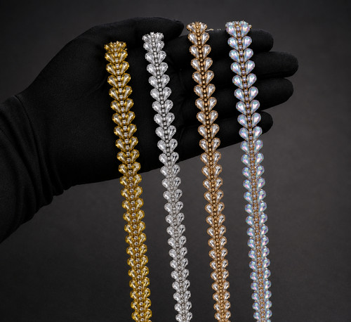 Iron acrylic rhinestone - on,